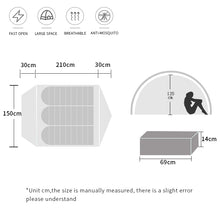 Load image into Gallery viewer, Good Selling Camping Outdoor 3-4 Person Double Layer Automatic Tent pop up Tent