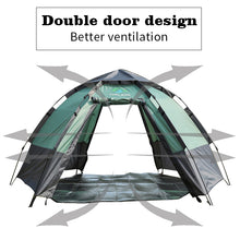 Load image into Gallery viewer, New Design Quick Automatic Opening Durable Waterproof 4 Person Camping Tent