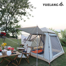 Load image into Gallery viewer, New Design 3-4 Person Outdoor Family Tent  Waterproof Luxury Camping Tent automatic tent
