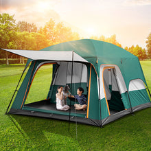 Load image into Gallery viewer, 8-10 Persons luxury Tent Large Family Tent Camping Tent Big Camping Tent
