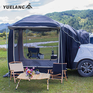 2022 New Style Outdoor Camping Rear Tent Pop Up Car Tail Tent Portable Awning Tent Car Tent