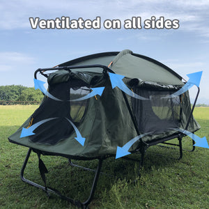 Hot Sale Tent With Bed WaterProof  Portable Foldable Outdoor Camping Sleeping Tent Tent Cot