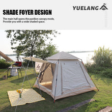 Load image into Gallery viewer, New Design 3-4 Person Outdoor Family Tent  Waterproof Luxury Camping Tent automatic tent
