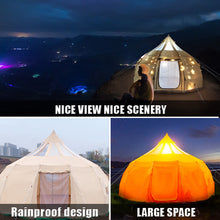 Load image into Gallery viewer, 2022 New Design Polyester cotton Tent bell tent for outdoor camping tent canvas tent
