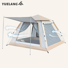 Load image into Gallery viewer, New Design 3-4 Person Outdoor Family Tent  Waterproof Luxury Camping Tent automatic tent
