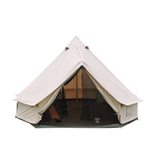 Load image into Gallery viewer, Good quality luxury glamping tent 5m cotton canvas bell tent for outdoor camping tent
