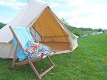 Load image into Gallery viewer, Good quality luxury glamping tent 4m cotton canvas bell tent for outdoor camping tent
